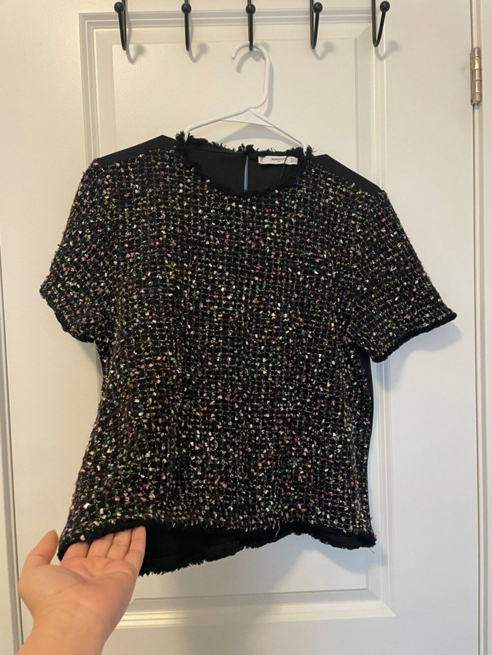 Mango suit line knitware top